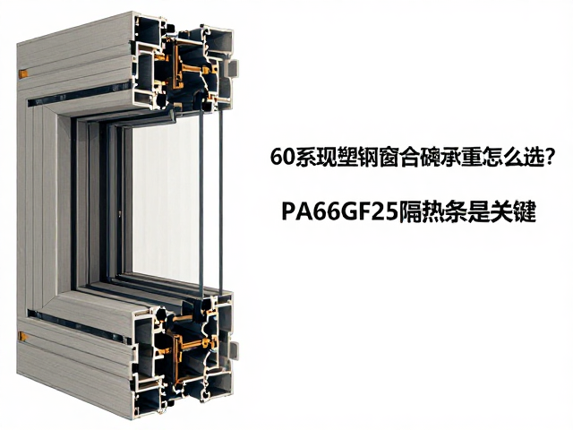 60系列塑钢窗合页承重怎么选?PA66GF25隔热条是关键