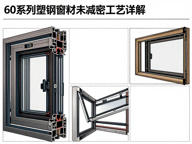 60系列塑钢窗粉末喷涂工艺详解，含60/70/80型材系列选型指南