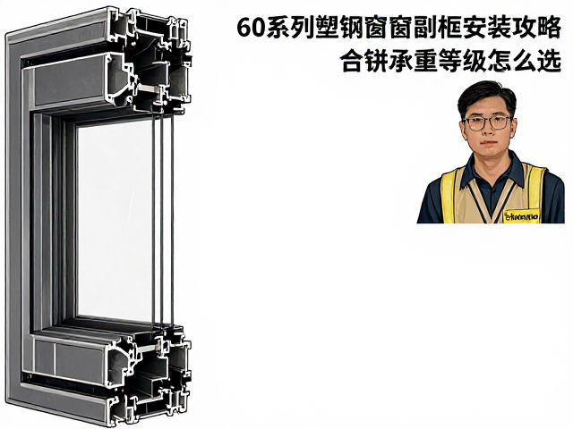 60系列塑钢窗副框安装攻略，合页承重等级怎么选？