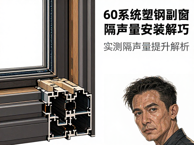 60系列塑钢窗副框安装技巧,实测隔声量提升解析