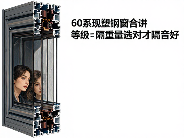 60系列塑钢窗合页承重等级与隔声量详解,选对才隔音好
