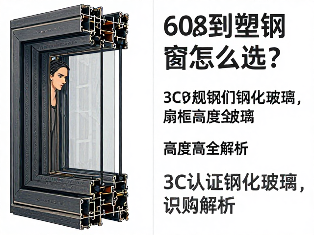 60系列塑钢窗怎么选?3C认证钢化玻璃,扇框高度全解析