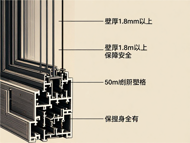 60系列塑钢窗连接片规格详解，壁厚1.8mm以上保障安全