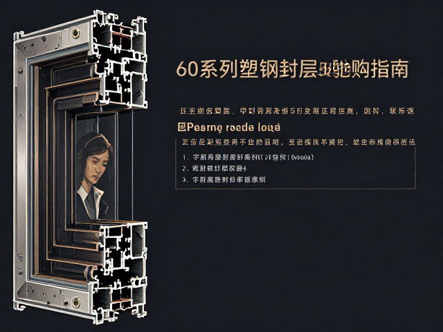 60系列塑钢窗扇框高度与中间密封层选购指南