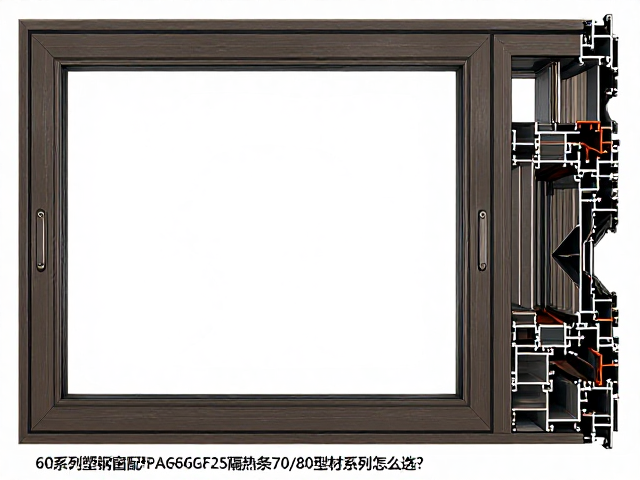 60系列塑钢窗配PA66GF25隔热条,70/80型材系列怎么选?