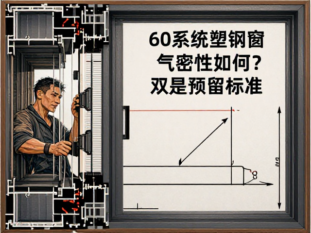 60系列塑钢窗气密性如何?窗洞尺寸预留标准详解
