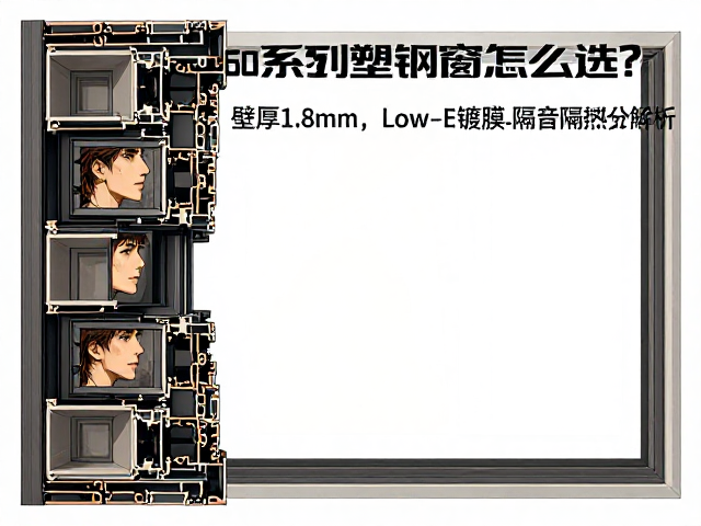 60系列塑钢窗怎么选?壁厚1.8mm,Low-E镀膜,隔音隔热全解析