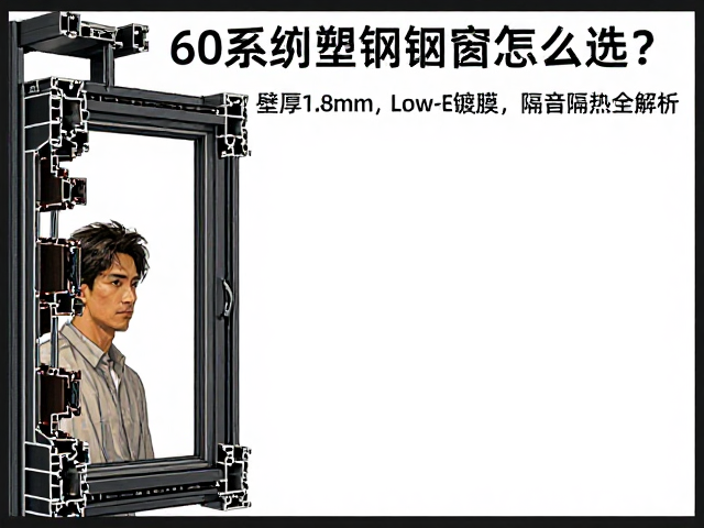 60系列塑钢窗怎么选?壁厚1.8mm,Low-E镀膜,隔音隔热全解析