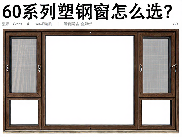 60系列塑钢窗怎么选？壁厚1.8mm，Low-E镀膜，隔音隔热全解析