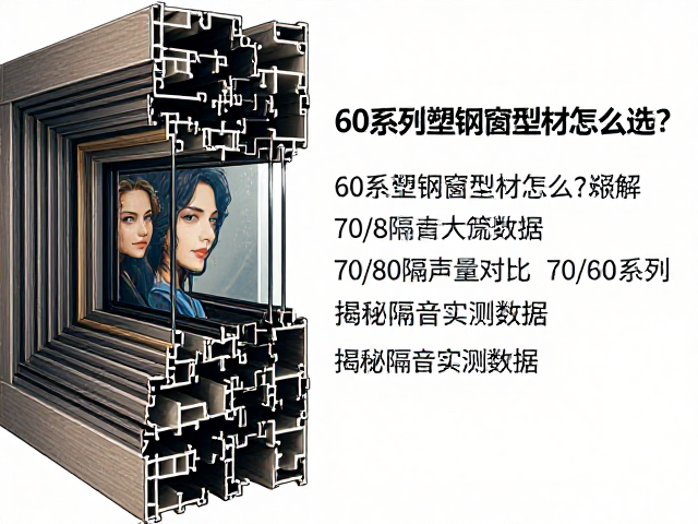 60系列塑钢窗型材怎么选?70/80隔声量对比,揭秘隔音实测数据