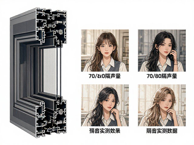 60系列塑钢窗型材怎么选?70/80隔声量对比,揭秘隔音实测数据