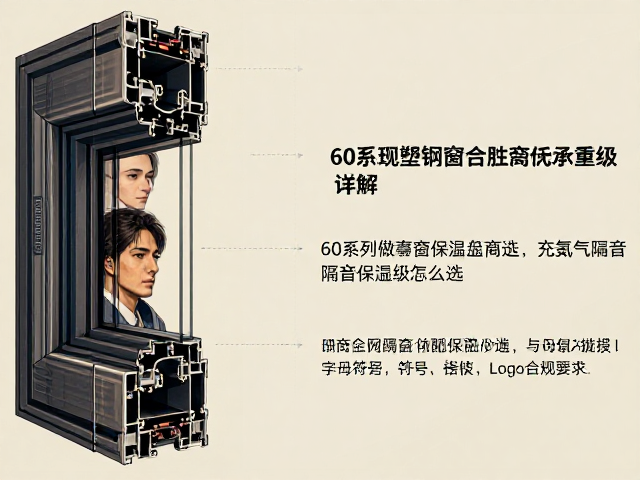 60系列塑钢窗合页承重等级详解,充氩气隔音保温怎么选