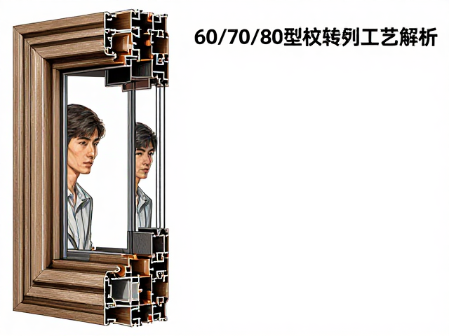 60系列塑钢窗木纹转印工艺解析，60/70/80型材系列怎么选？