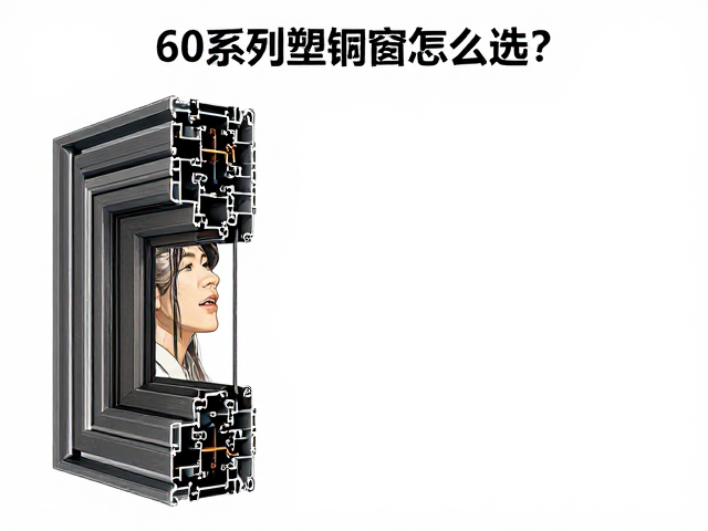 60系列塑钢窗怎么选?窗洞尺寸与PA66GF25隔热条搭配指南