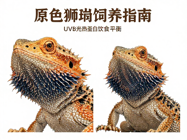 原色鬃狮蜥饲养指南，UVB光照与高蛋白饮食的关键平衡