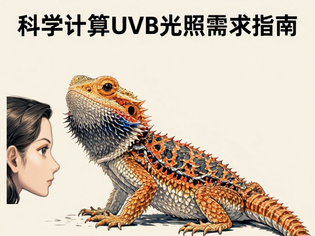 原色鬃狮蜥代谢性骨病预防,科学计算UVB光照需求指南