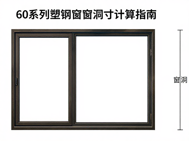 60系列塑钢窗氟碳漆工艺与窗洞尺寸计算指南