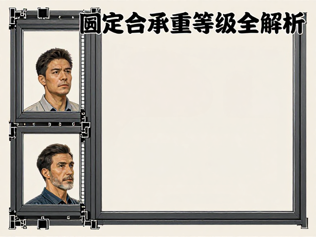 60系列塑钢窗直接固定合页承重等级全解析,安全安装指南