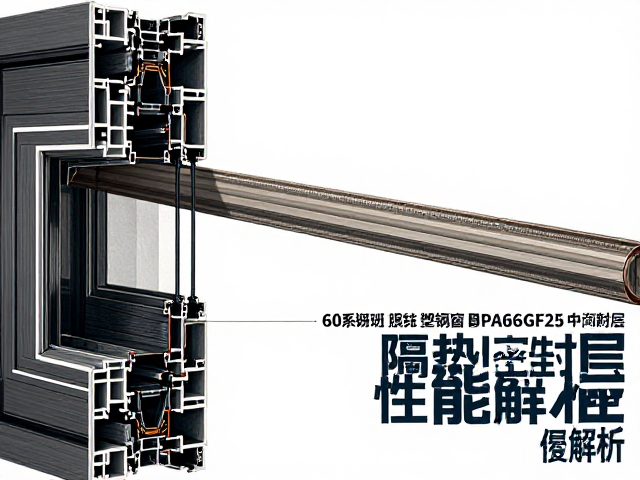 60系列塑钢窗PA66GF25隔热条中间密封层性能解析