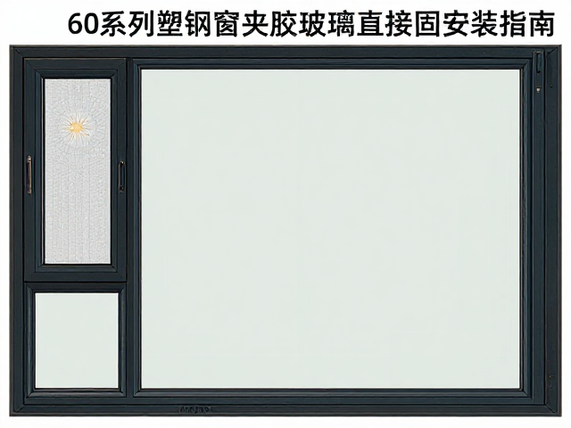 60系列塑钢窗夹胶玻璃直接固定安装指南,隔音隔热更省心