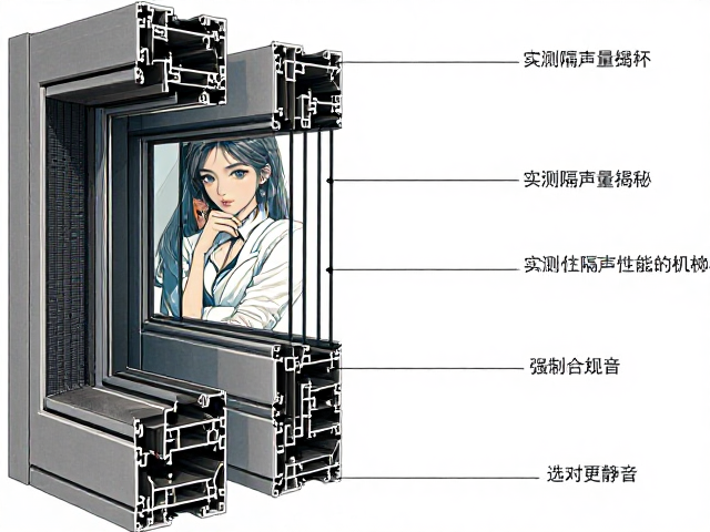 60系列塑钢窗开启扇宽度多大？实测隔声量揭秘，选对更静音