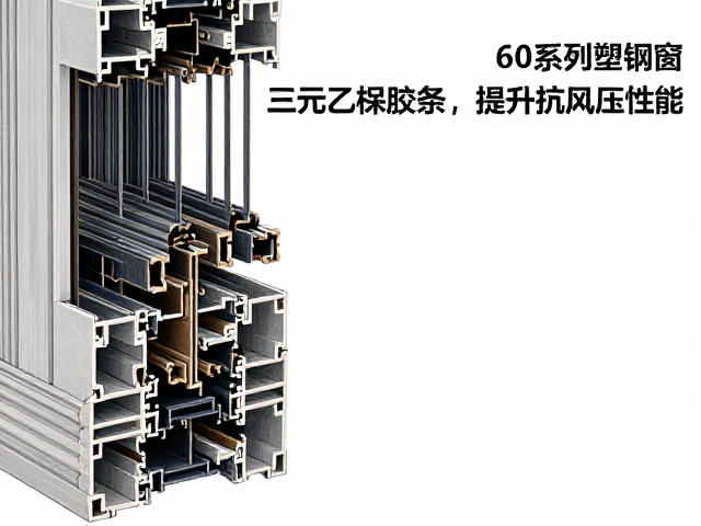 60系列塑钢窗三元乙丙胶条如何提升抗风压性能?