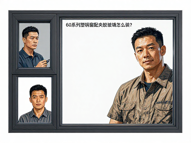 60系列塑钢窗配夹胶玻璃怎么装?直接固定法详解