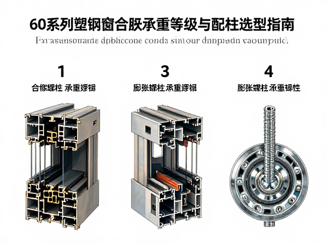 60系列塑钢窗合页承重等级与膨胀螺栓选型指南