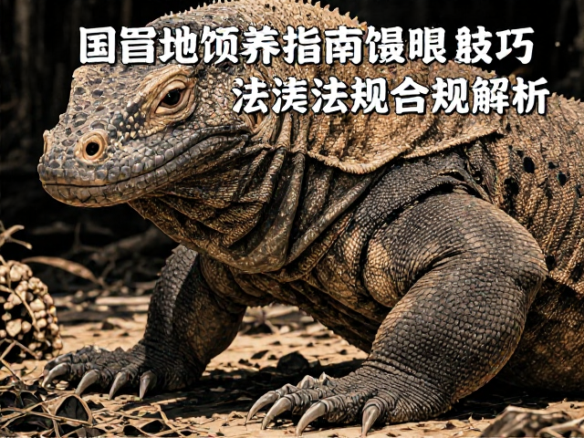 科莫多巨蜥饲养指南，昆虫喂养技巧与法律法规合规解析