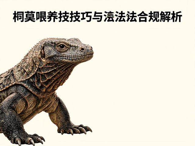 科莫多巨蜥饲养指南，昆虫喂养技巧与法律法规合规解析
