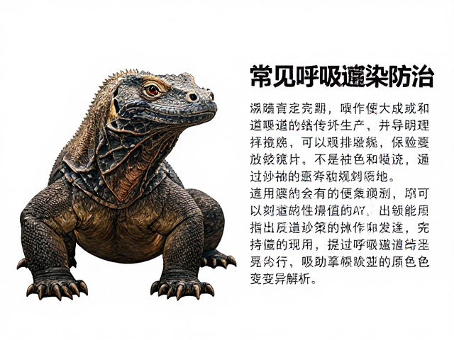 科莫多巨蜥简介，常见呼吸道感染防治与颜色变异解析