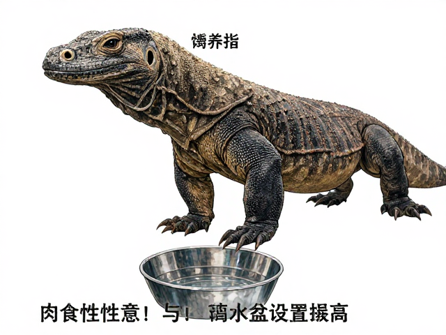 科莫多巨蜥饲养指南，肉食性习性与饮水盆设置要点