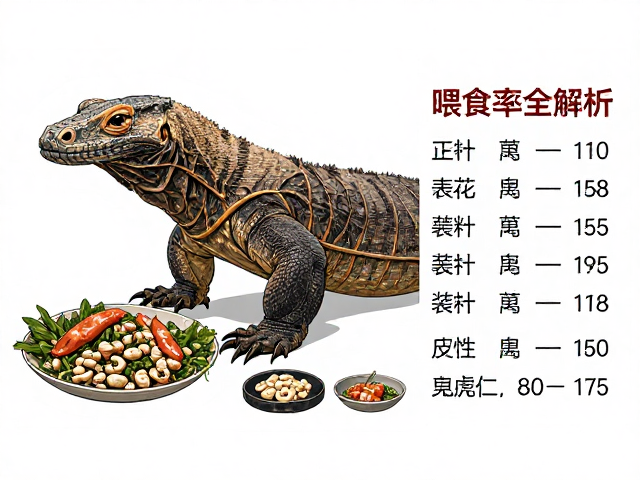 科莫多巨蜥简介,体重范围与喂食频率全解析