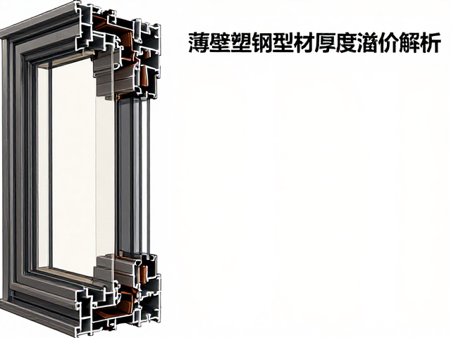 薄壁塑钢窗型材厚度溢价解析,壁厚公差范围标准及避坑指南