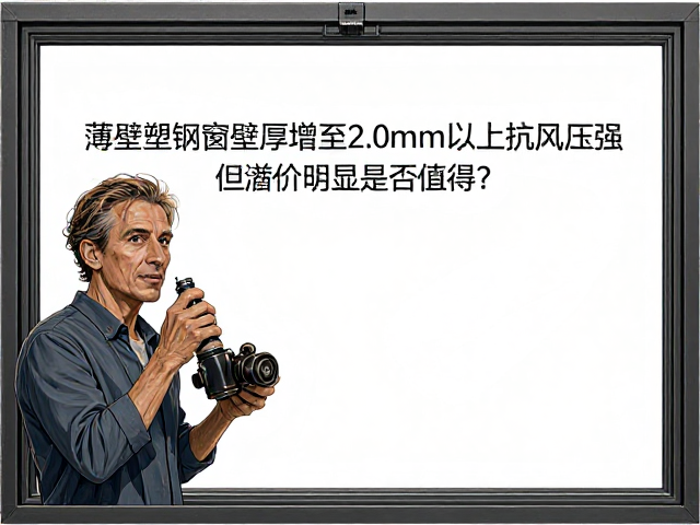 薄壁塑钢窗壁厚增至2.0mm以上抗风压强,但溢价明显是否值得?
