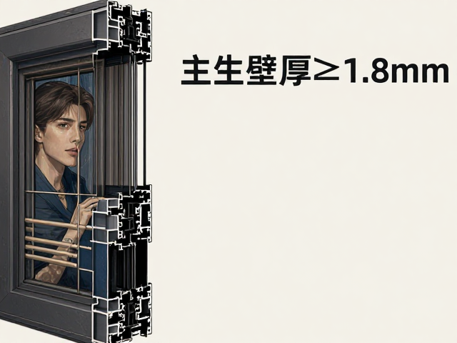 主型材壁厚&ge;1.8mm，厚壁增强塑钢窗稳定性远超薄壁