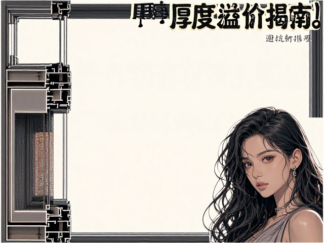 薄壁塑钢窗边壁多厚？型材厚度溢价揭秘，避坑选购指南
