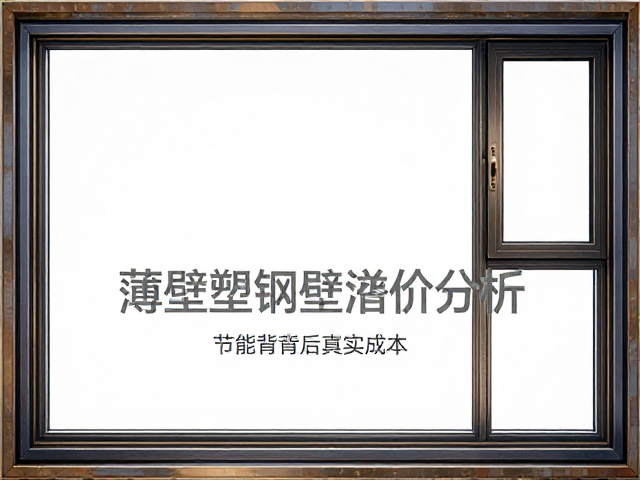 薄壁塑钢窗壁厚溢价分析，节能标识背后的真实成本