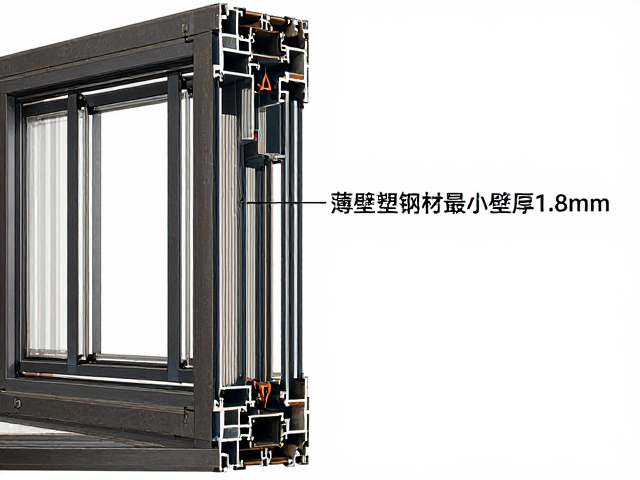 薄壁塑钢窗主受力部位厚度多少？窗用铝材最小壁厚1.8mm标准解析