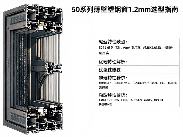 50系列薄壁塑钢窗1.2mm选型指南,轻型窗优缺点与价格解析