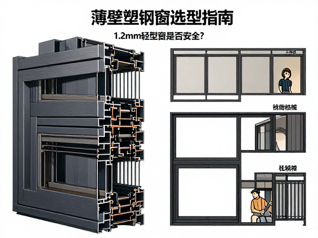 高层住宅薄壁塑钢窗选型指南,1.2mm轻型窗是否安全?