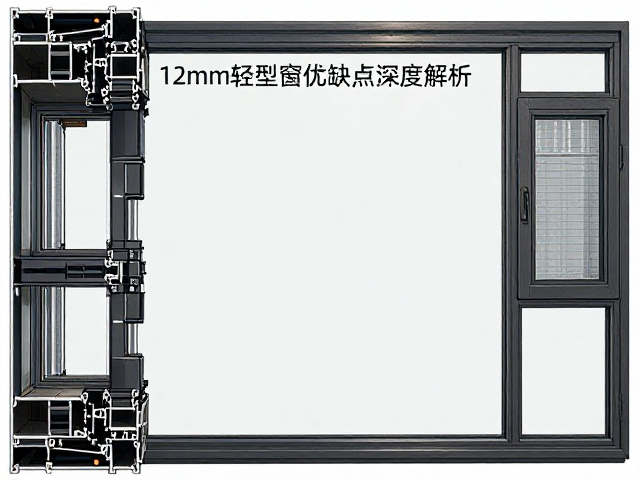 高层住宅用薄壁塑钢窗好吗?1.2mm轻型窗优缺点深度解析