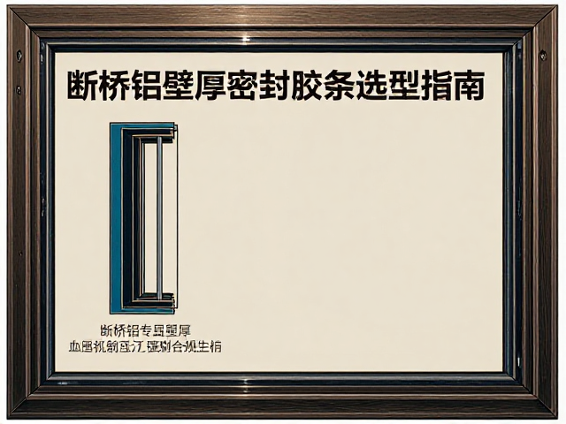 薄壁塑钢窗能用吗?对比断桥铝专用壁厚与密封胶条选型指南
