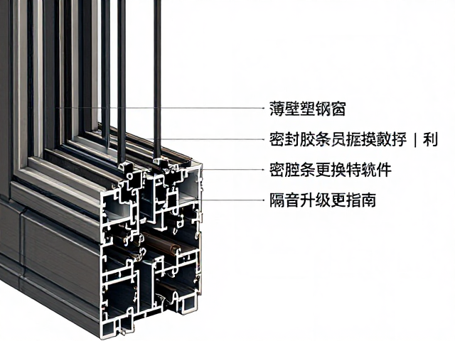 薄壁塑钢窗双腔体结构,密封胶条更换教程与隔音升级指南