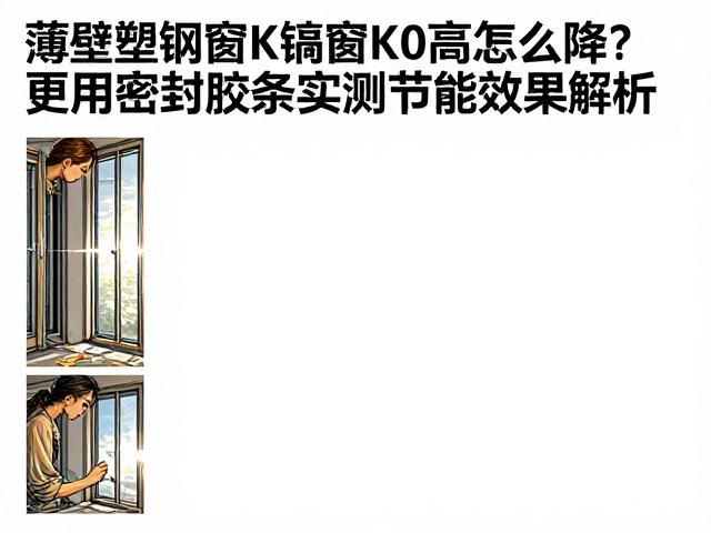 薄壁塑钢窗K值高怎么降?更换密封胶条实测节能效果解析