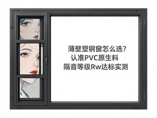 薄壁塑钢窗怎么选?认准PVC原生料,隔音等级Rw达标实测