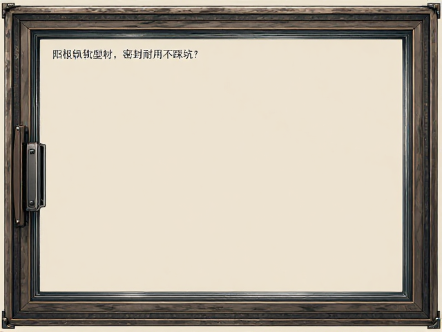 薄壁塑钢窗易变形致漏风？选阳极氧化型材，密封耐用不踩坑