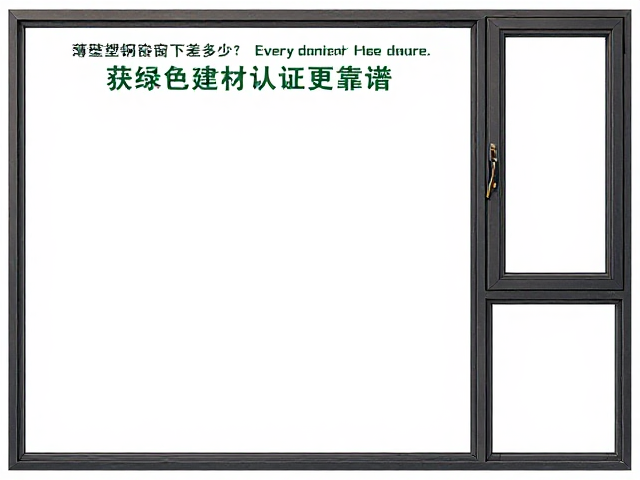 薄壁塑钢窗下差多少?获绿色建材认证更靠谱