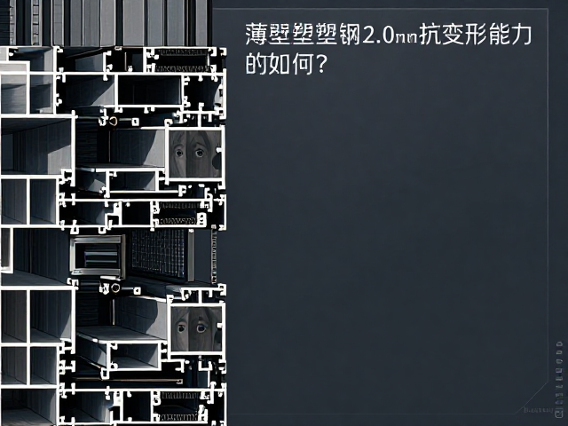 门用铝材最小壁厚2.0mm,薄壁塑钢窗抗变形能力如何?