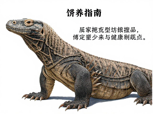 科莫多巨蜥饲养指南，大型爬行箱布置与健康观察要点